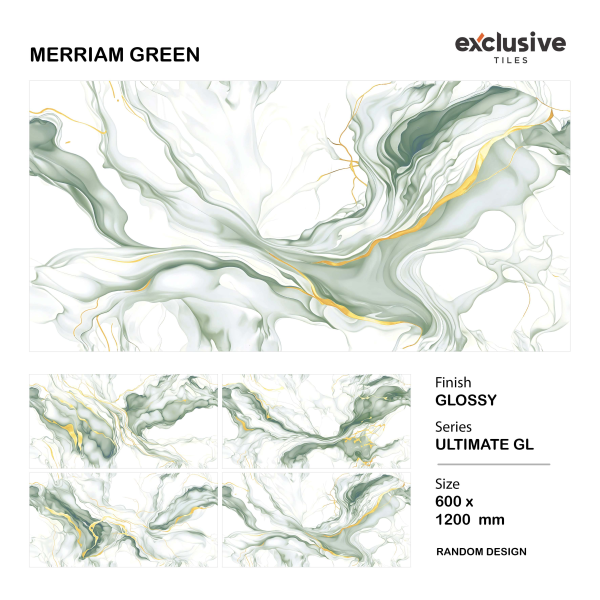 MERRIAM GREEN (3PCS)