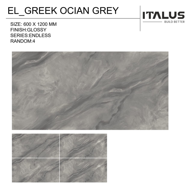 GREEK OCEAN GREY GLOSSY