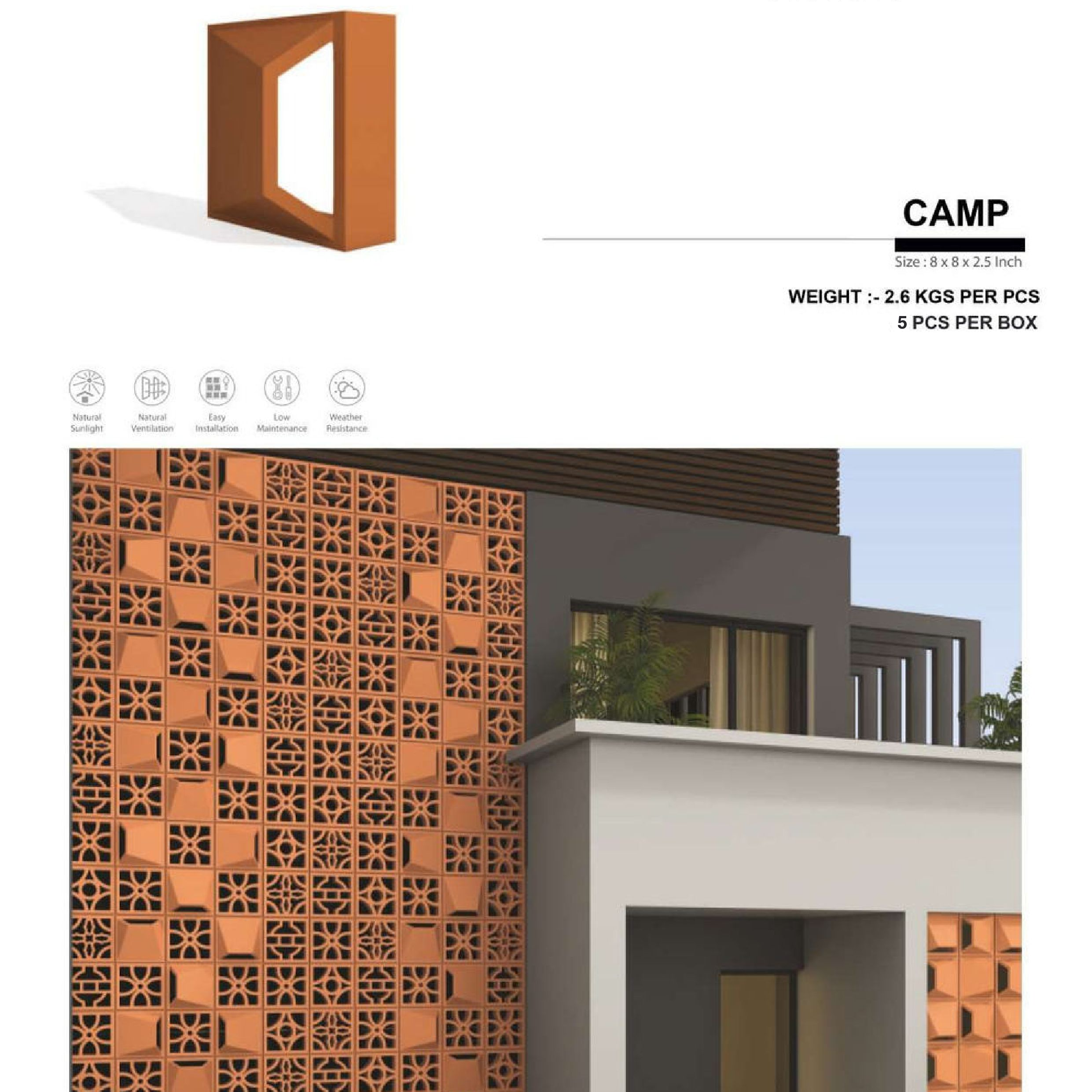 CAMP WING TERRACOTTA