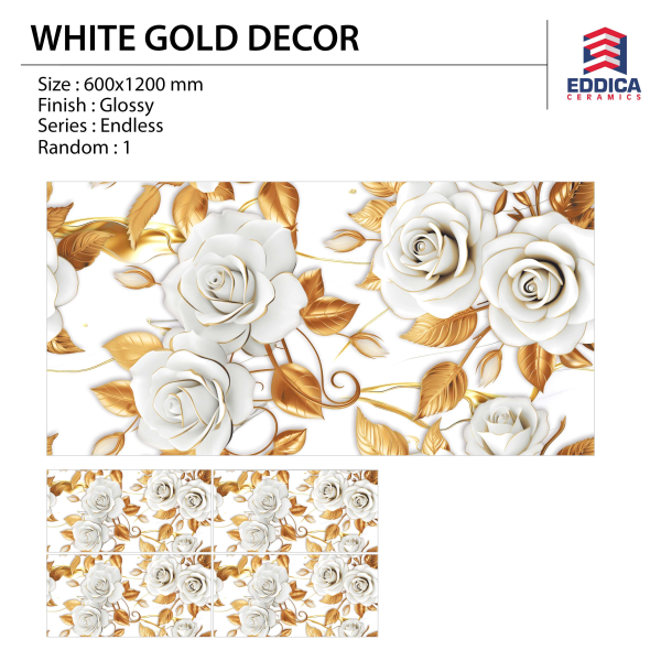 WHITE GOLD DECOR