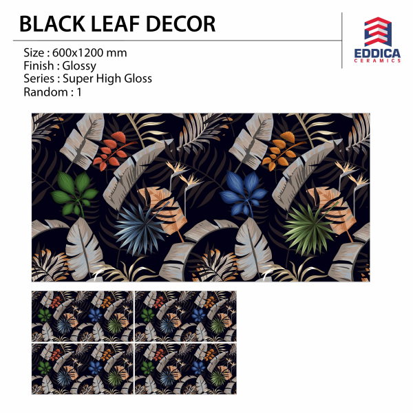 BLACK LEAF DECOR