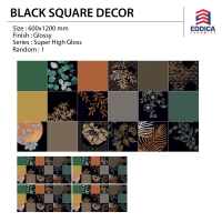 BLACK SQURE DECOR